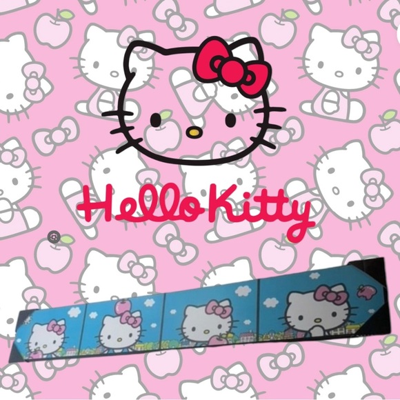 Hello Kitty by Sanrio Wall Hanging Frame 6 x 36 in - Picture 1 of 11